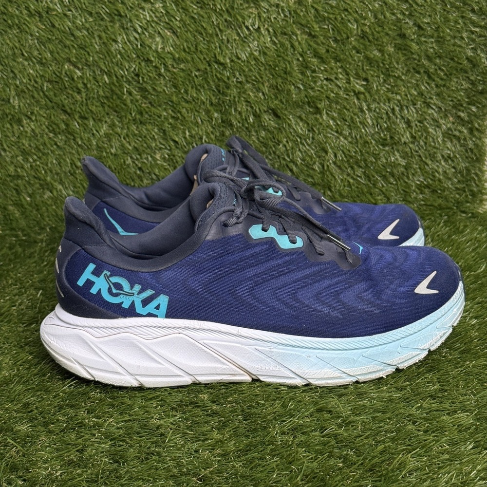 Hoka Arahi 6 Mens Size 11.5 2E Wide Navy Blue Stability Running Shoes 1123196